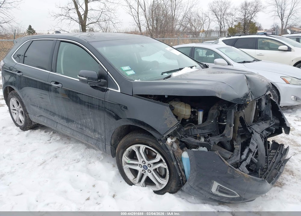 2018 FORD EDGE TITANIUM VIN: 2FMPK4K9XJBB42444