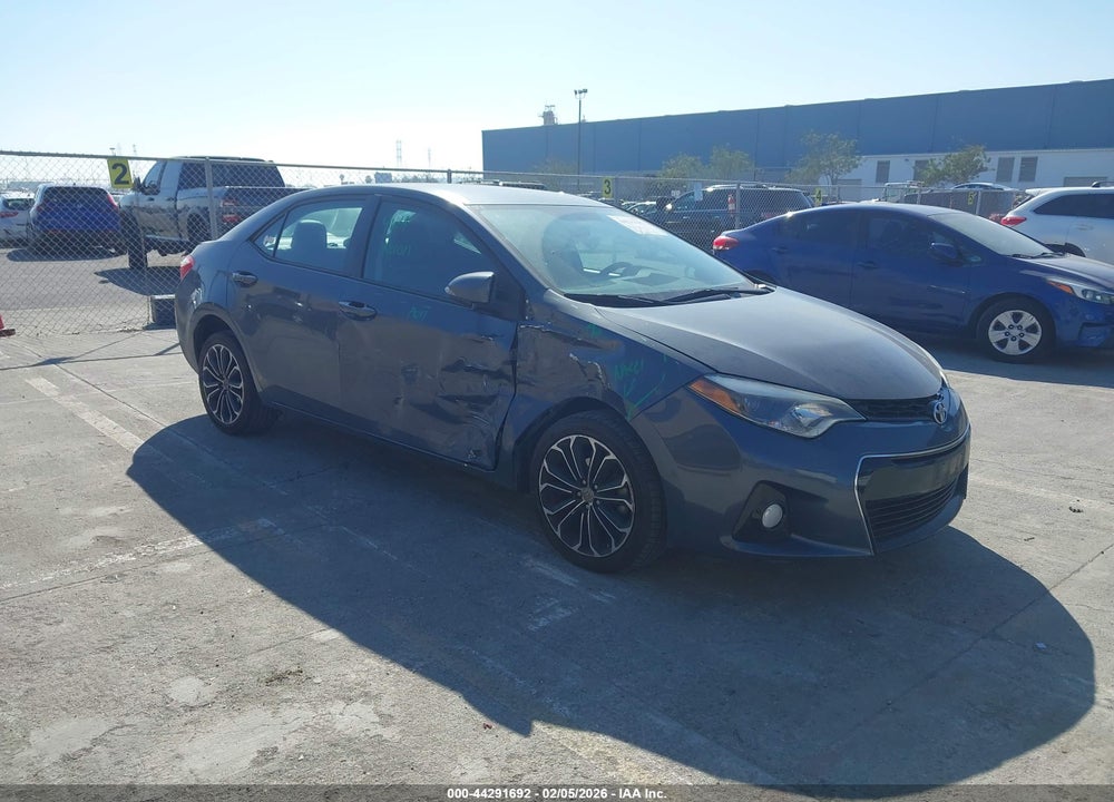 2016 TOYOTA COROLLA S PLUS VIN: 5YFBURHE2GP426533