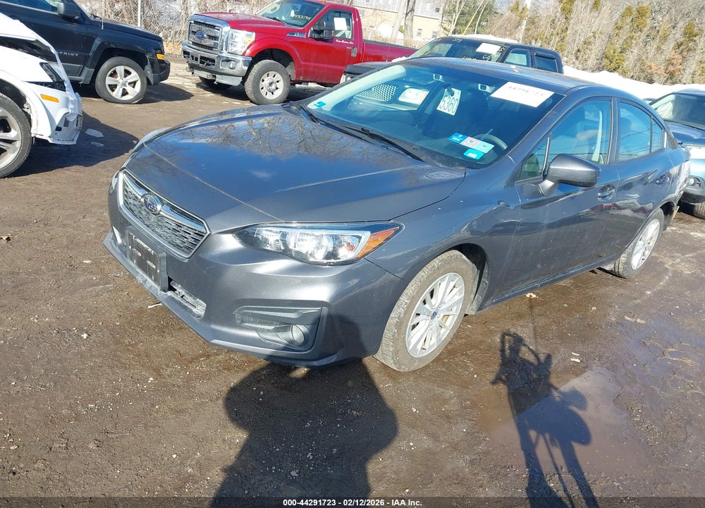 2018 SUBARU IMPREZA 2.0I PREMIUM VIN: 4S3GKAD63J3615820