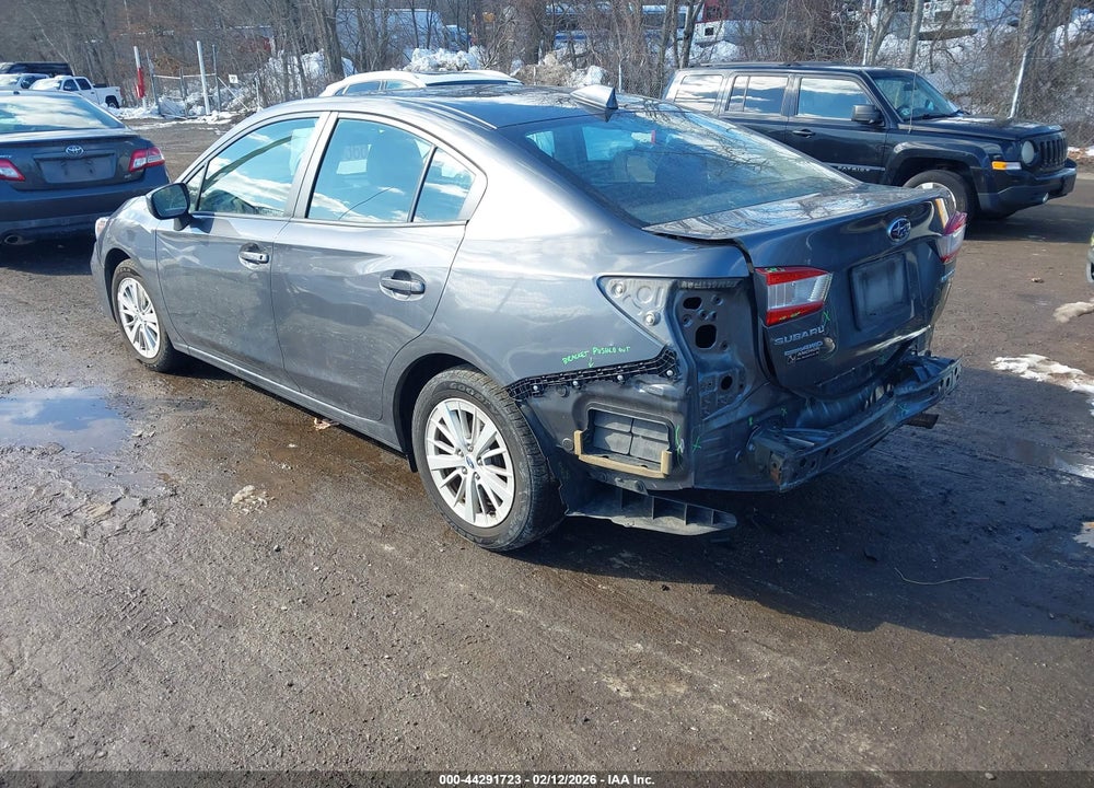 2018 SUBARU IMPREZA 2.0I PREMIUM VIN: 4S3GKAD63J3615820