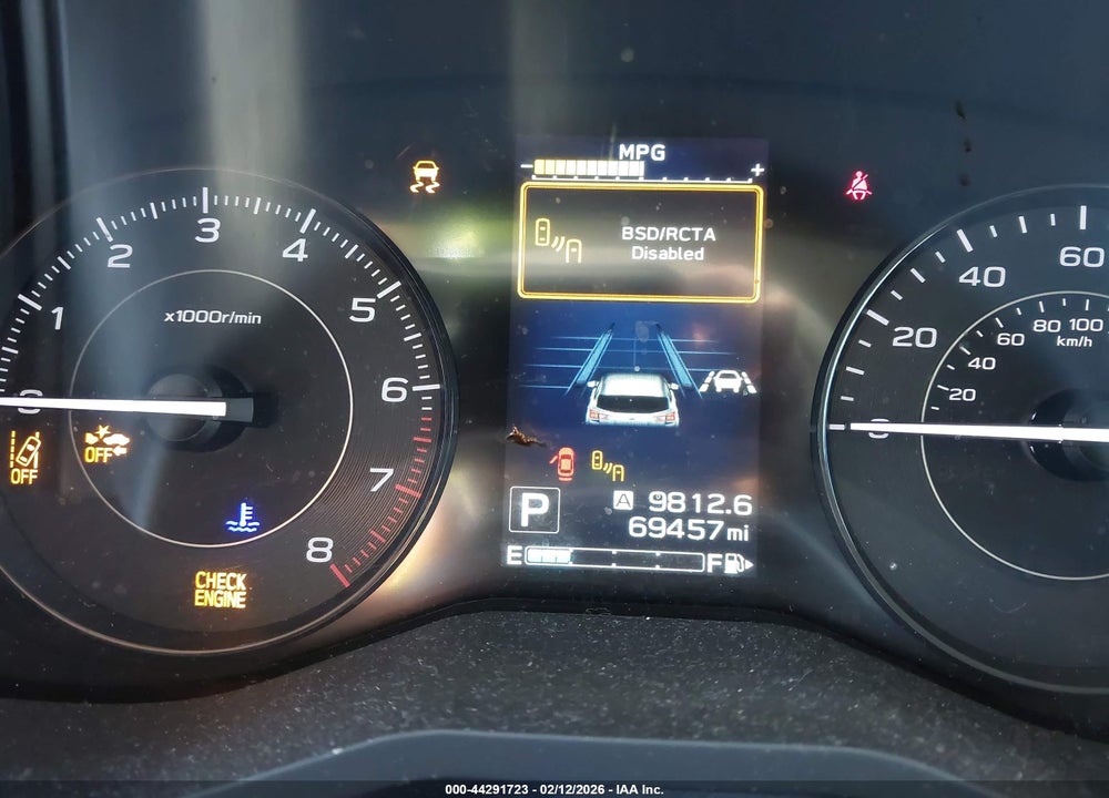2018 SUBARU IMPREZA 2.0I PREMIUM VIN: 4S3GKAD63J3615820