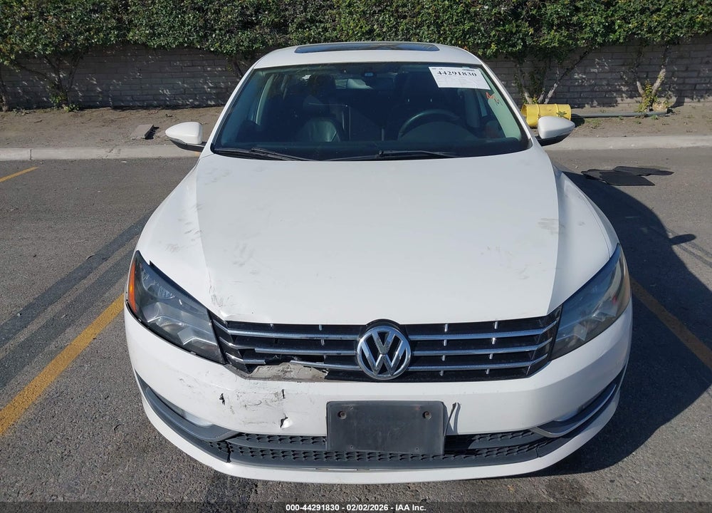 2012 VOLKSWAGEN PASSAT 2.5L SEL PREMIUM VIN: 1VWCP7A30CC092222