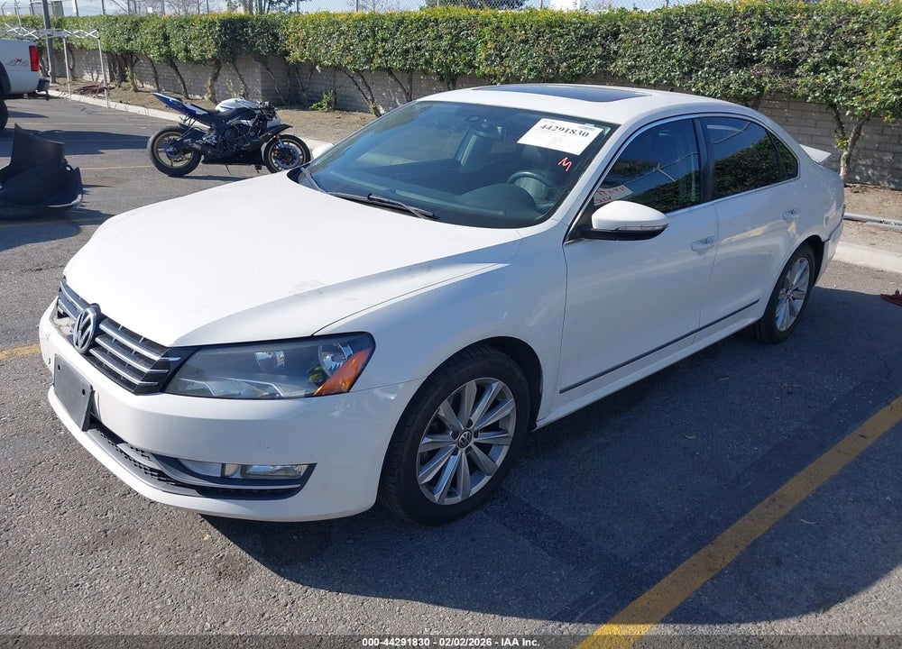 2012 VOLKSWAGEN PASSAT 2.5L SEL PREMIUM VIN: 1VWCP7A30CC092222