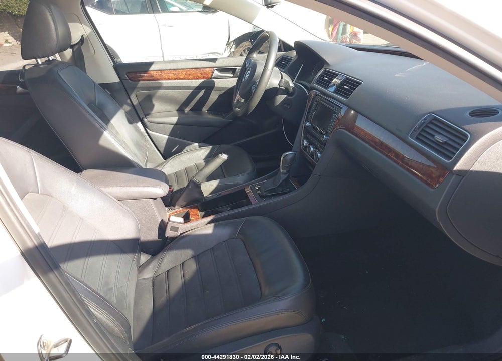 2012 VOLKSWAGEN PASSAT 2.5L SEL PREMIUM VIN: 1VWCP7A30CC092222