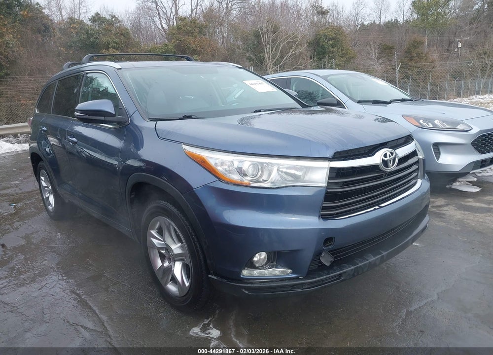 2015 TOYOTA HIGHLANDER LIMITED V6 VIN: 5TDYKRFH9FS046947