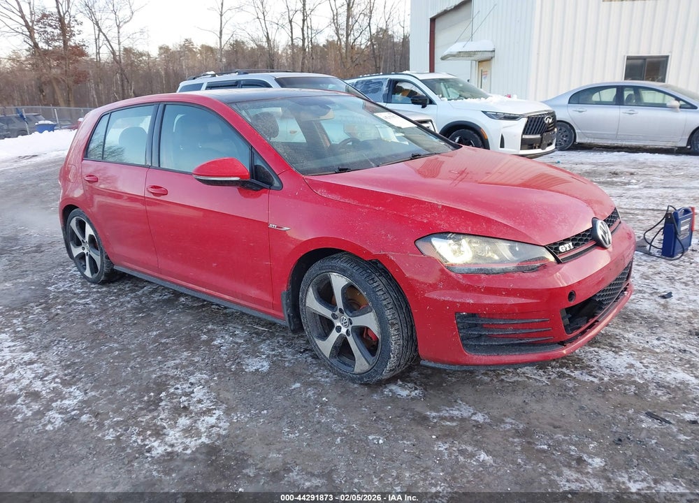 2015 VOLKSWAGEN GOLF GTI 2.0T SE 4-DOOR VIN: 3VW4T7AU5FM009640