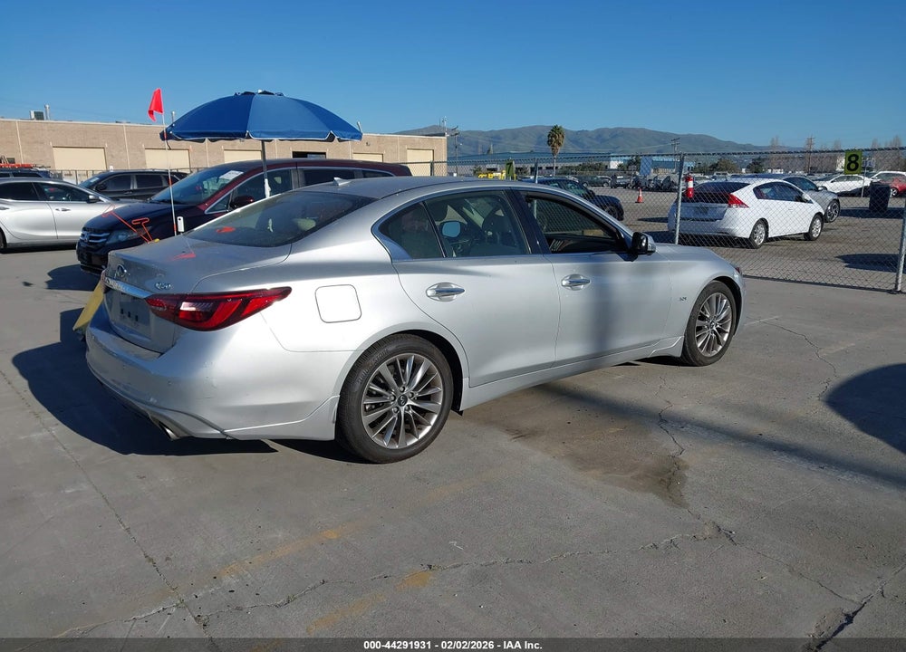2018 INFINITI Q50 3.0T LUXE VIN: JN1EV7AP6JM360270