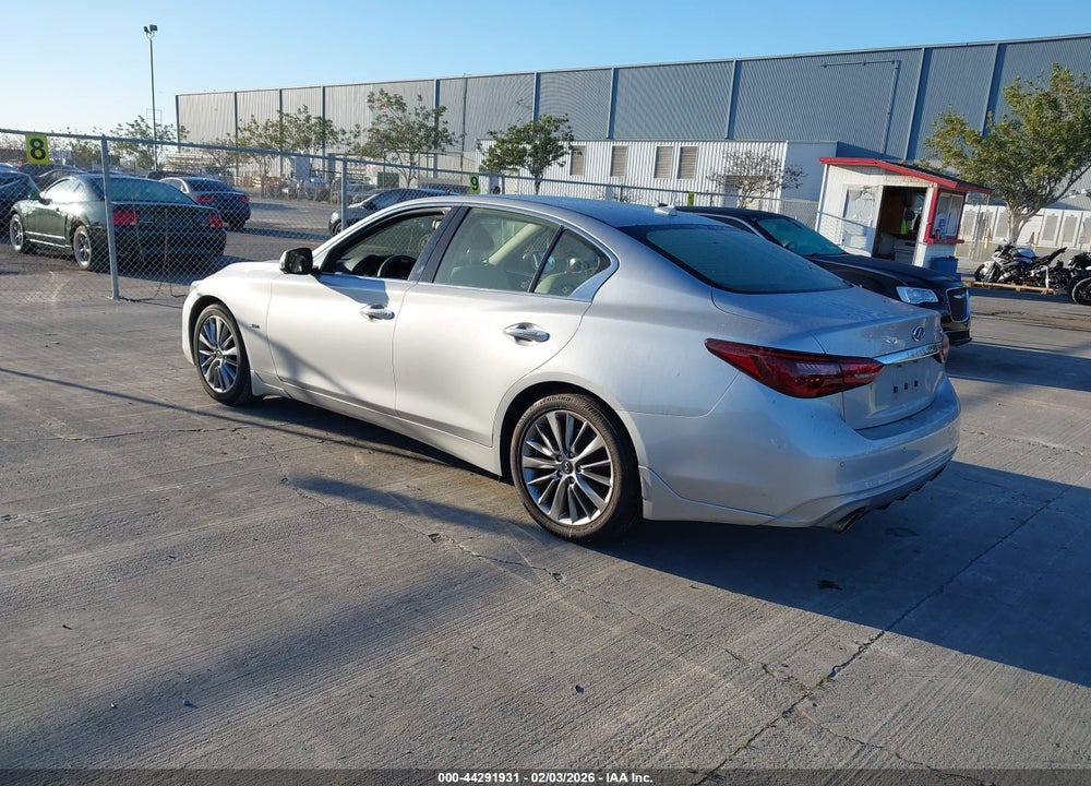 2018 INFINITI Q50 3.0T LUXE VIN: JN1EV7AP6JM360270