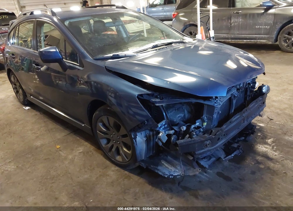 2013 SUBARU IMPREZA VIN: JF1GPAL6XD2891916