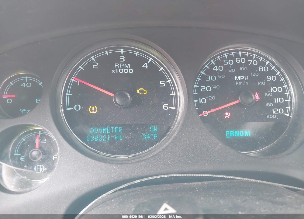 2013 CHEVROLET AVALANCHE LT VIN: 3GNTKFE78DG333197