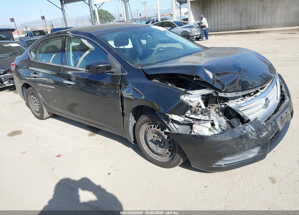 2015 NISSAN SENTRA S VIN: 3N1AB7AP4FY303531