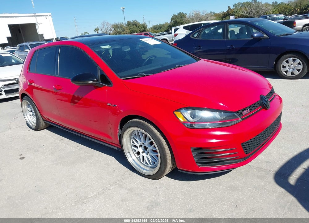 2017 VOLKSWAGEN GOLF GTI AUTOBAHN 4-DOOR/S 4-DOOR/SE 4-DOOR/SPORT 4-DOOR VIN: 3VW447AU1HM073500