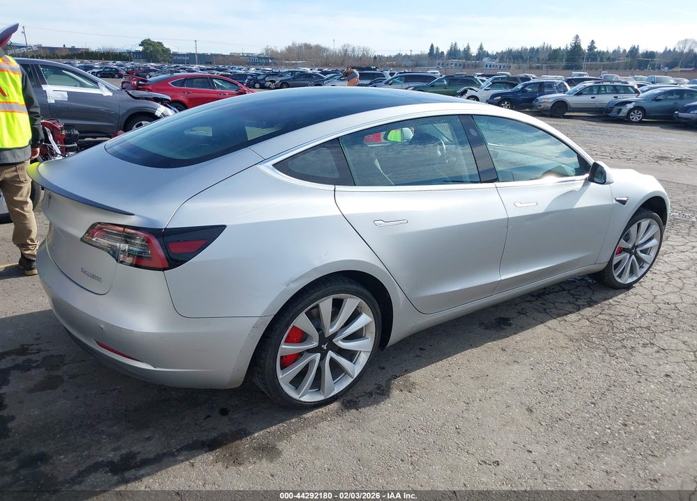 2018 TESLA MODEL 3 LONG RANGE/PERFORMANCE VIN: 5YJ3E1EB9JF072087