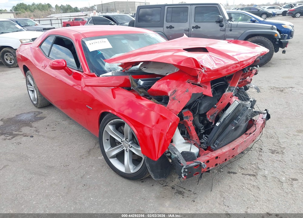2016 DODGE CHALLENGER R/T VIN: 2C3CDZBT3GH138123