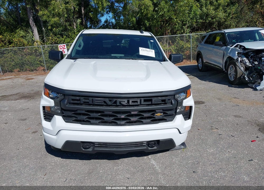2025 CHEVROLET SILVERADO 1500 2WD  SHORT BED CUSTOM VIN: 1GCPABEK2SZ318721