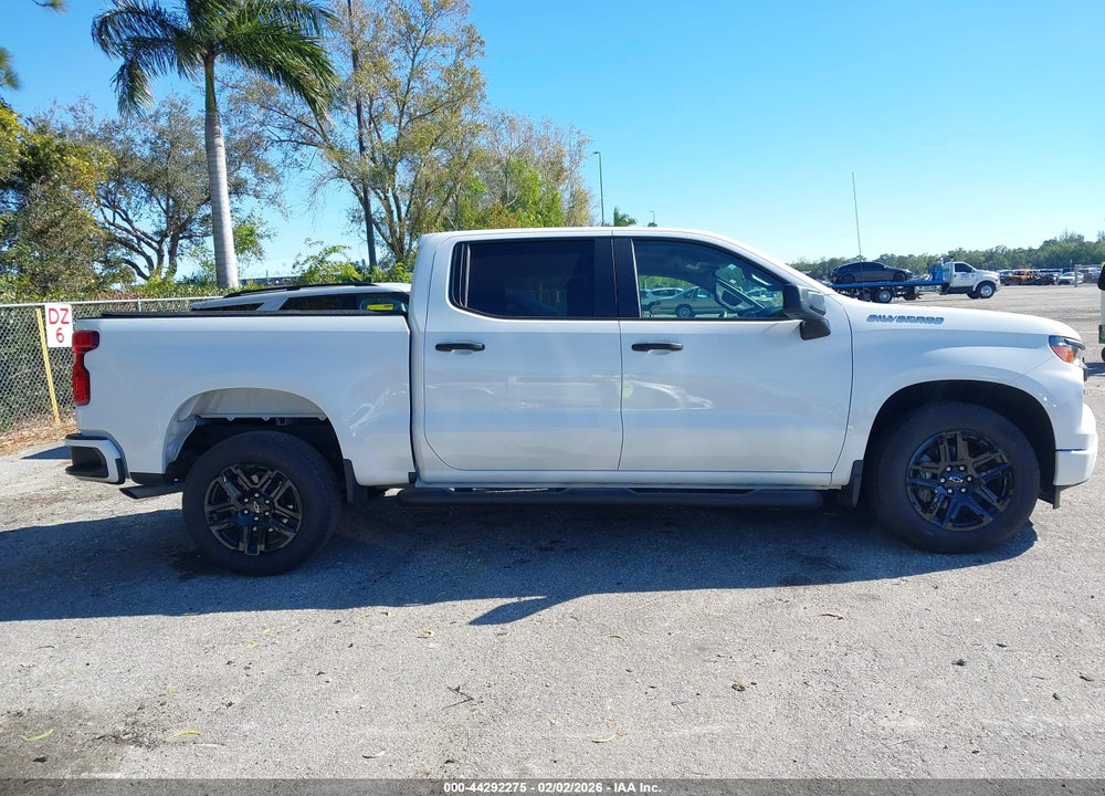 2025 CHEVROLET SILVERADO 1500 2WD  SHORT BED CUSTOM VIN: 1GCPABEK2SZ318721
