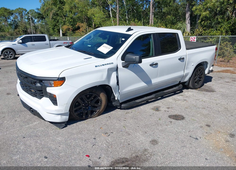 2025 CHEVROLET SILVERADO 1500 2WD  SHORT BED CUSTOM VIN: 1GCPABEK2SZ318721