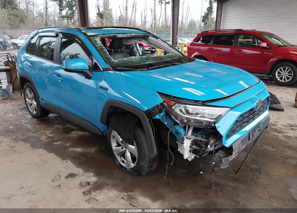 2021 TOYOTA RAV4 HYBRID XLE PREMIUM VIN: 4T3B6RFV9MU044272
