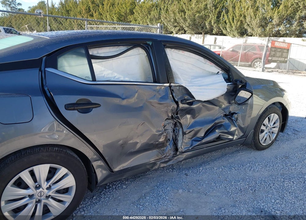 2025 NISSAN SENTRA S VIN: 3N1AB8BV2SY282496
