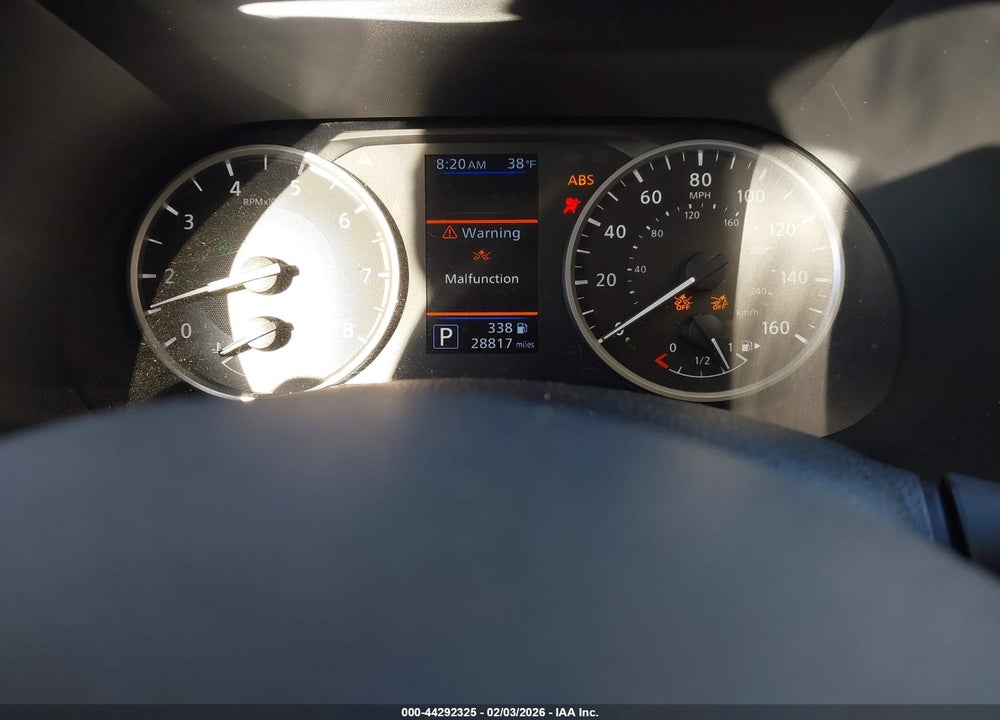 2025 NISSAN SENTRA S VIN: 3N1AB8BV2SY282496