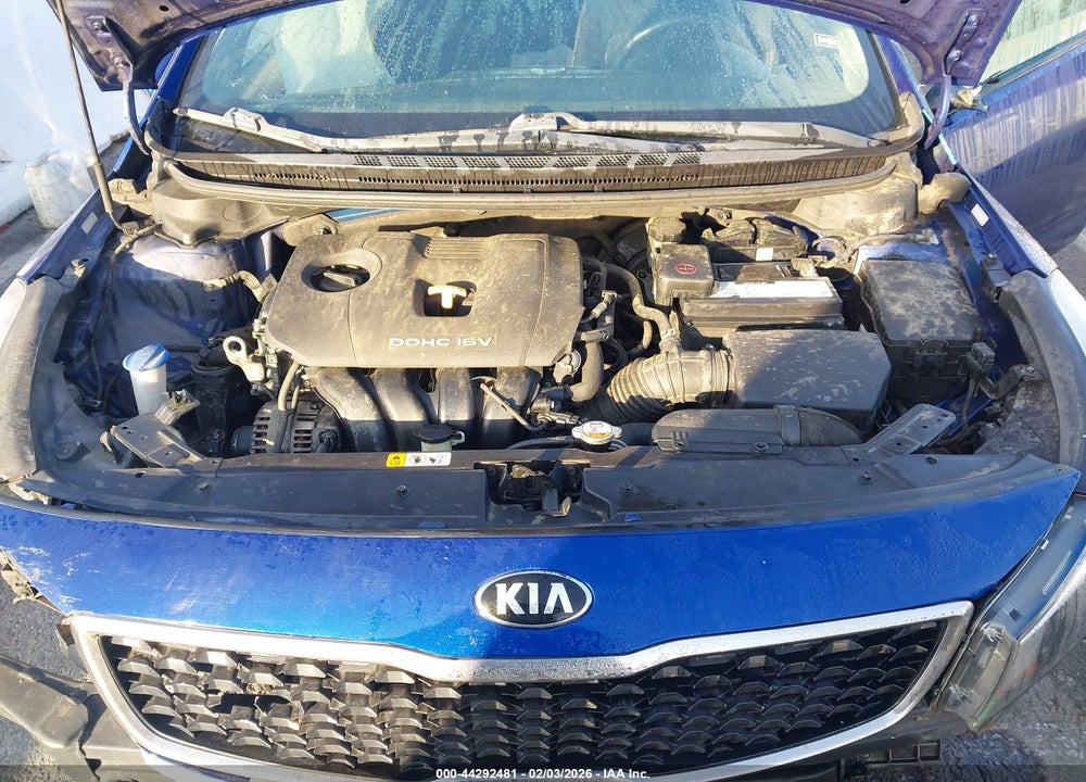 2017 KIA FORTE LX VIN: 3KPFK4A77HE039551