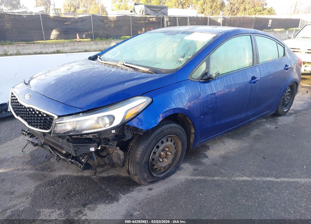 2017 KIA FORTE LX VIN: 3KPFK4A77HE039551