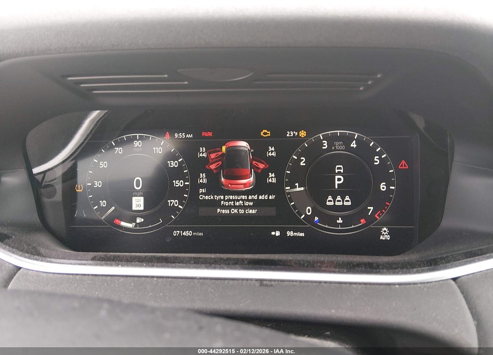 2020 LAND ROVER RANGE ROVER EVOQUE S VIN: SALZJ2FX2LH117436
