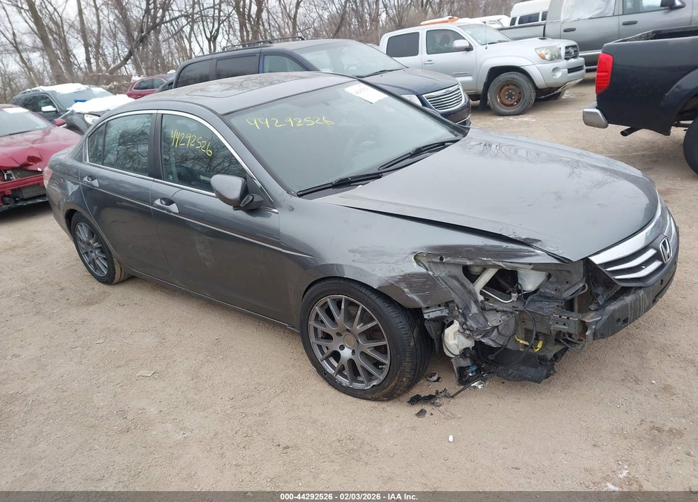 2012 HONDA ACCORD 2.4 EX VIN: 1HGCP2F72CA126384
