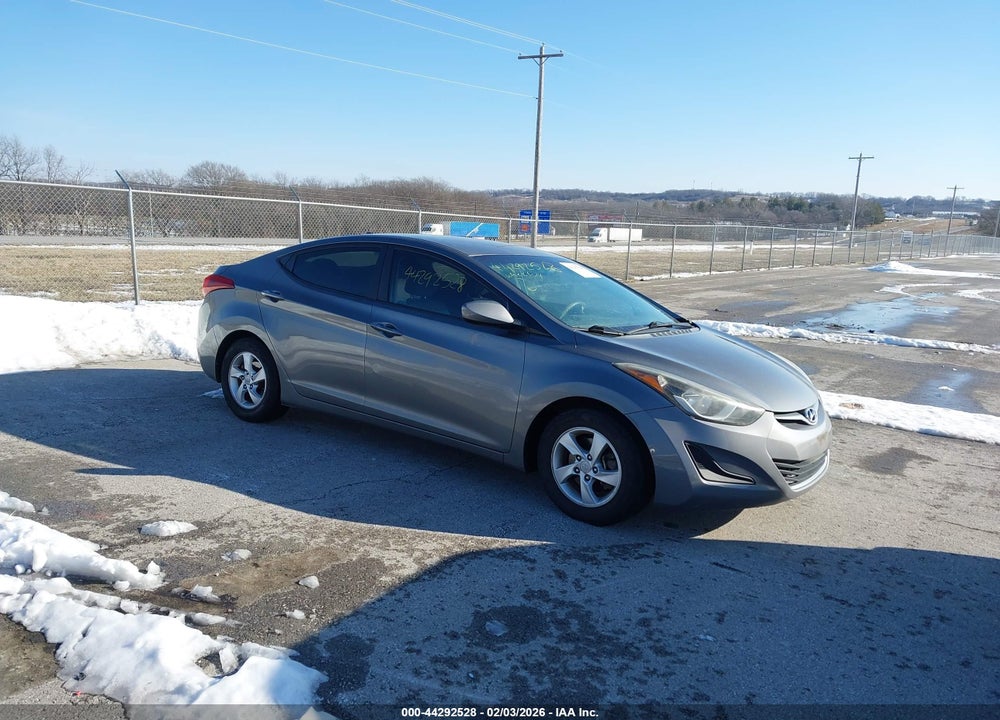 2014 HYUNDAI ELANTRA SE VIN: 5NPDH4AE6EH498517