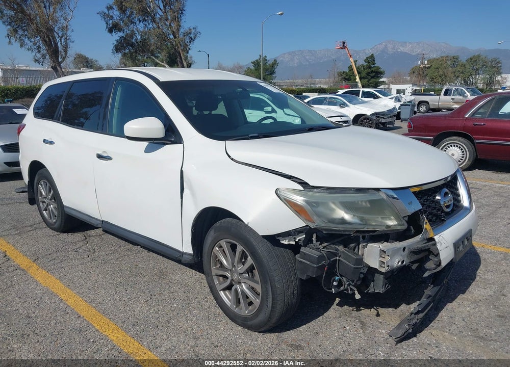 2013 NISSAN PATHFINDER S VIN: 5N1AR2MN3DC612270