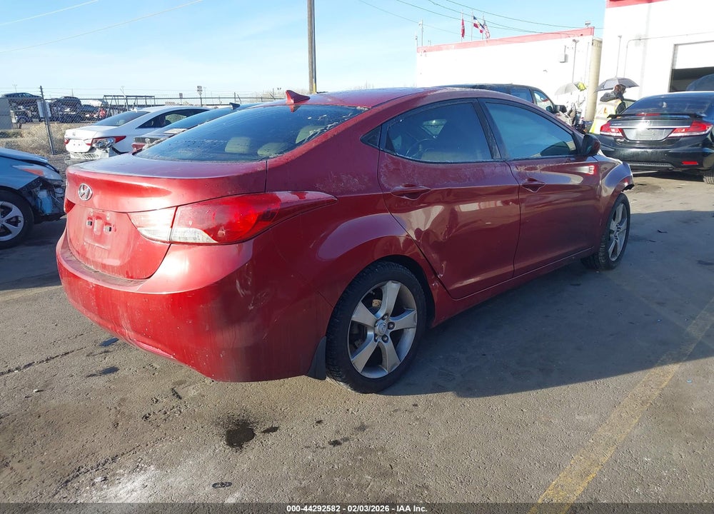2013 HYUNDAI ELANTRA GLS/LIMITED VIN: KMHDH4AE2DU535742