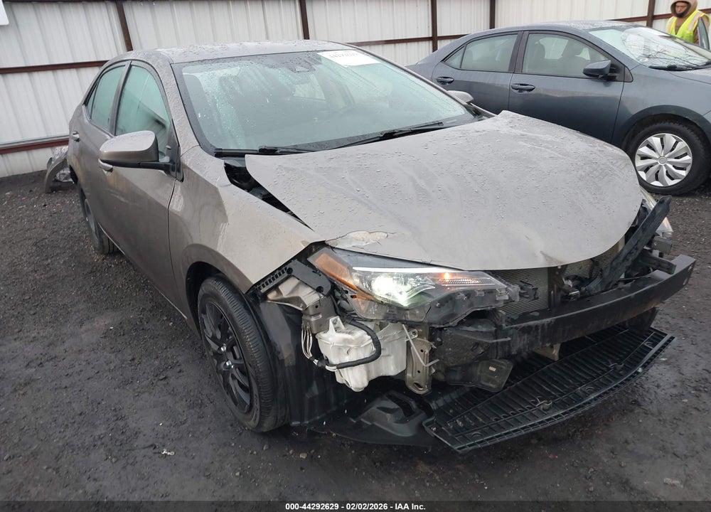 2018 TOYOTA COROLLA LE VIN: 2T1BURHE6JC070367