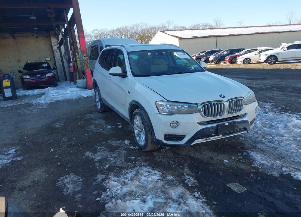 2016 BMW X3 XDRIVE28I VIN: 5UXWX9C52G0D81959