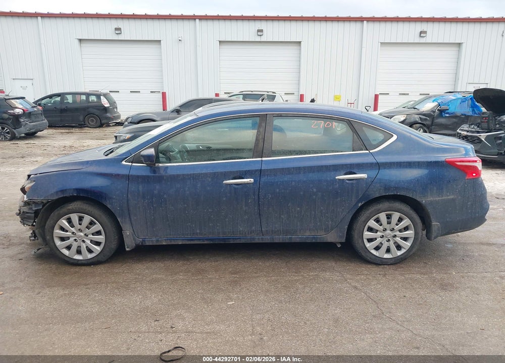 2018 NISSAN SENTRA S VIN: 3N1AB7AP1JY336544