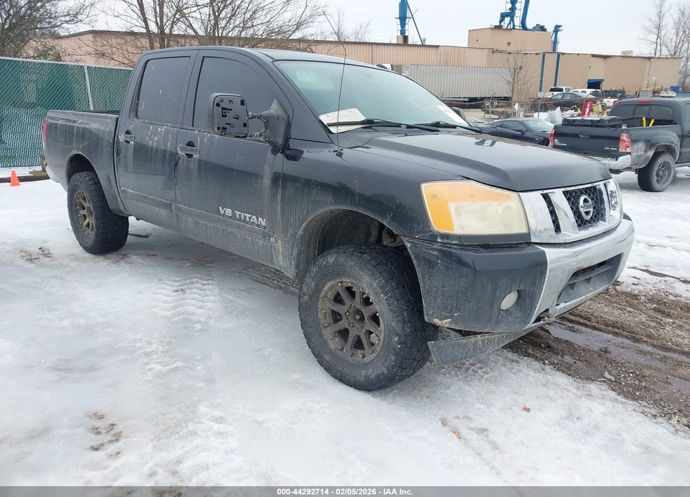 2013 NISSAN TITAN SV VIN: 1N6BA0EC7DN302268