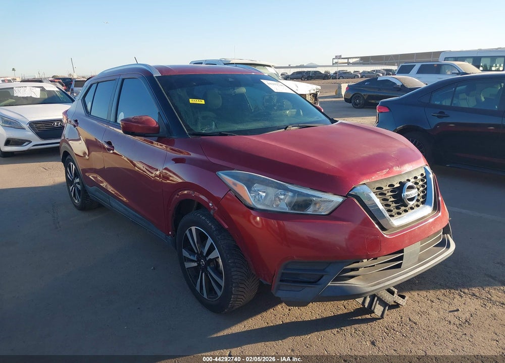 2020 NISSAN KICKS SV XTRONIC CVT VIN: 3N1CP5CV8LL493319