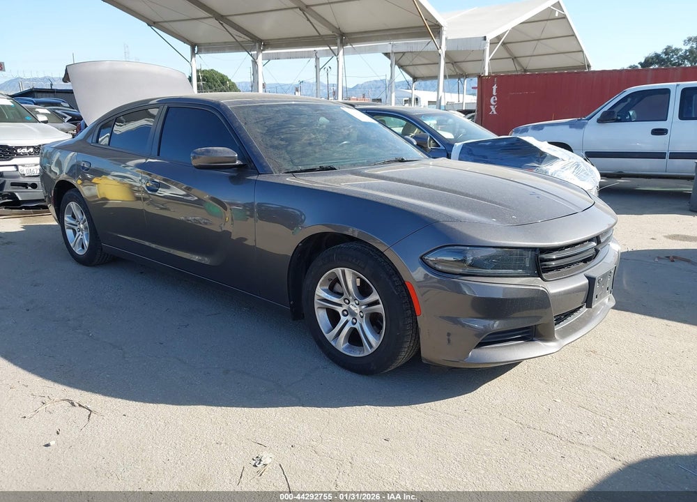 2022 DODGE CHARGER SXT RWD VIN: 2C3CDXBG1NH113922