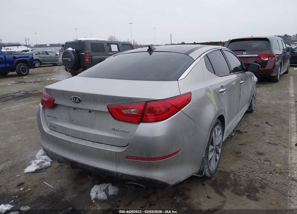 2015 KIA OPTIMA SX TURBO VIN: 5XXGR4A65FG360967