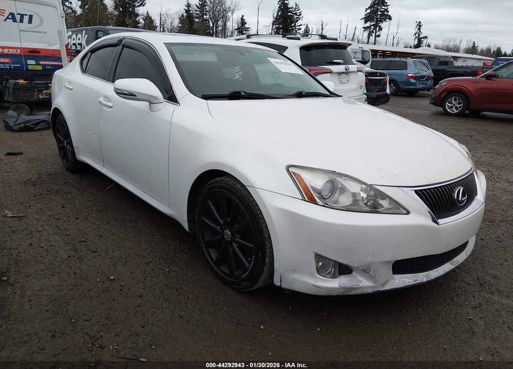 2009 LEXUS IS 250 VIN: JTHBK262995096510