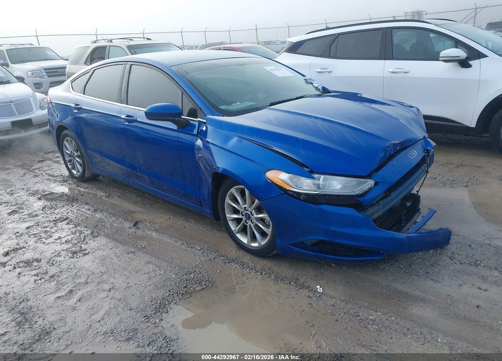 2017 FORD FUSION SE VIN: 3FA6P0H71HR415336