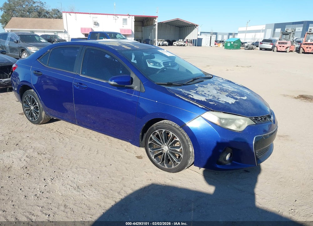 2015 TOYOTA COROLLA S PLUS VIN: 5YFBURHE6FP207766