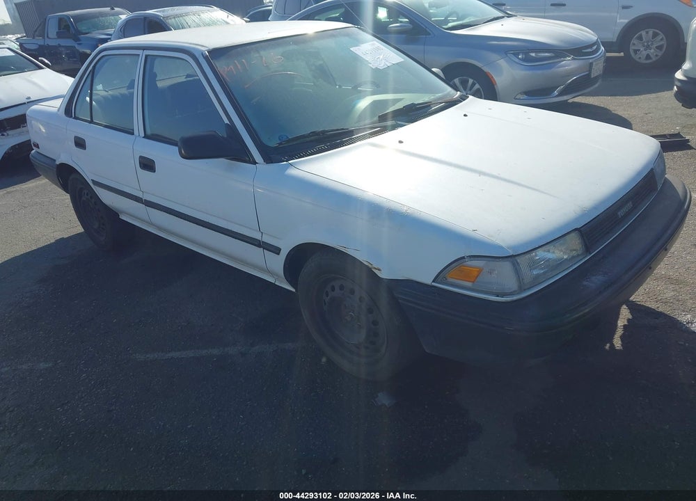 1989 TOYOTA COROLLA DLX VIN: 1NXAE92E9KZ044153