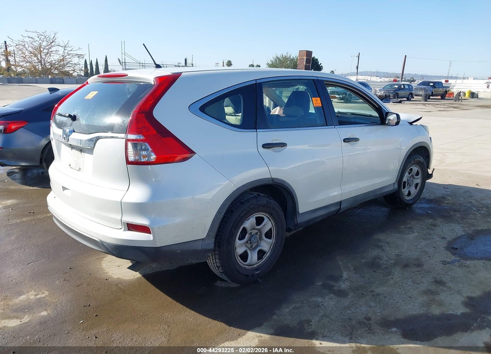 2016 HONDA CR-V LX VIN: 5J6RM3H39GL029009