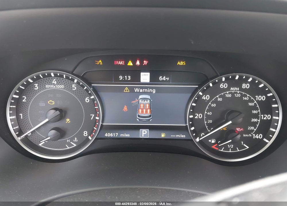 2022 NISSAN ARMADA PLATINUM 2WD VIN: JN8AY2DA3N9392653