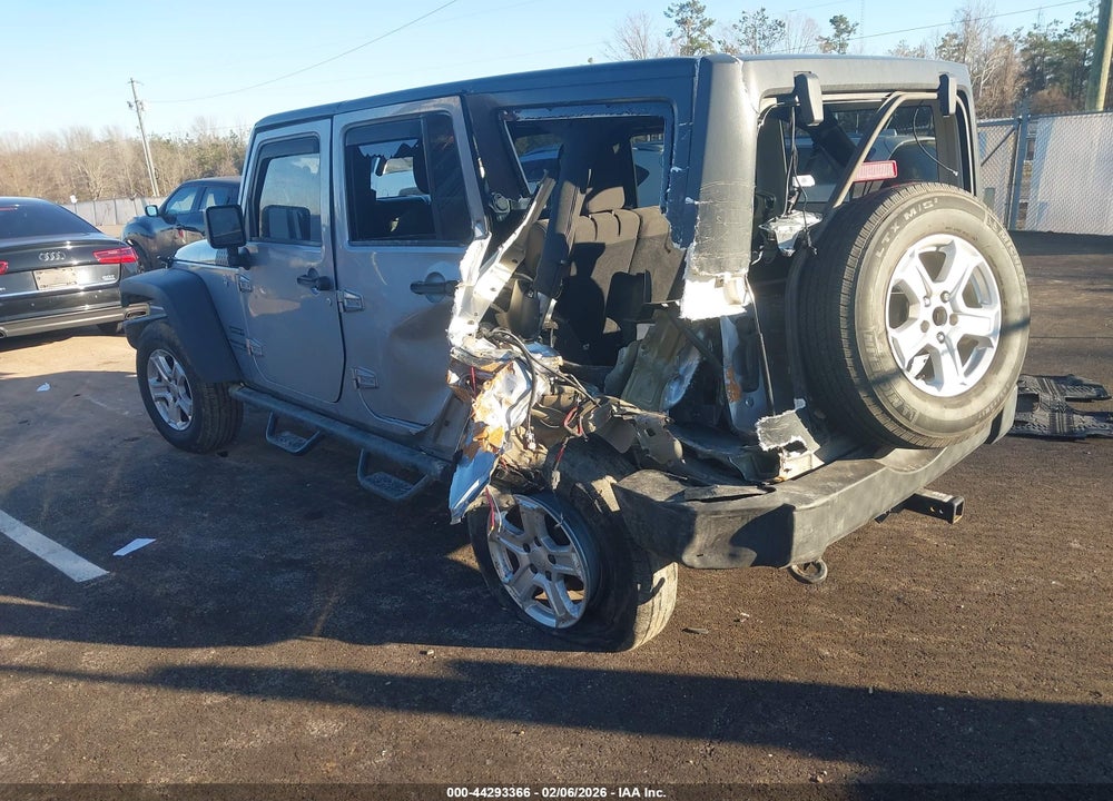 2018 JEEP WRANGLER JK UNLIMITED SPORT S 4X4 VIN: 1C4BJWDG9JL838995