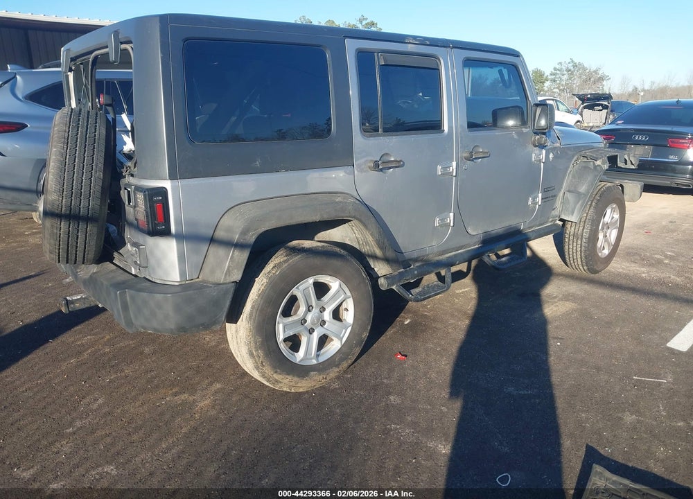 2018 JEEP WRANGLER JK UNLIMITED SPORT S 4X4 VIN: 1C4BJWDG9JL838995