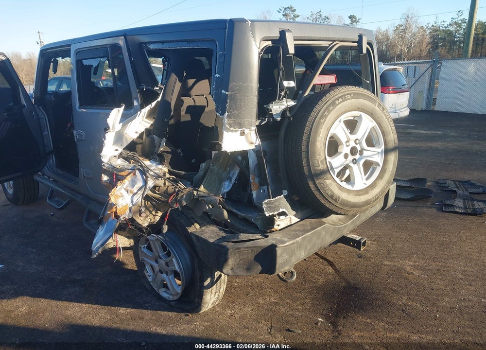 2018 JEEP WRANGLER JK UNLIMITED SPORT S 4X4 VIN: 1C4BJWDG9JL838995