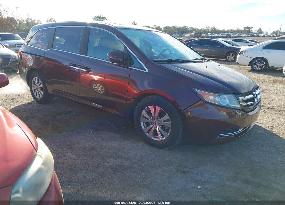 2014 HONDA ODYSSEY EX-L VIN: 5FNRL5H6XEB010788