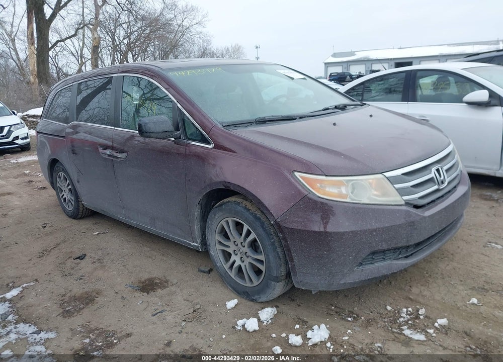 2013 HONDA ODYSSEY EX-L VIN: 5FNRL5H67DB012576