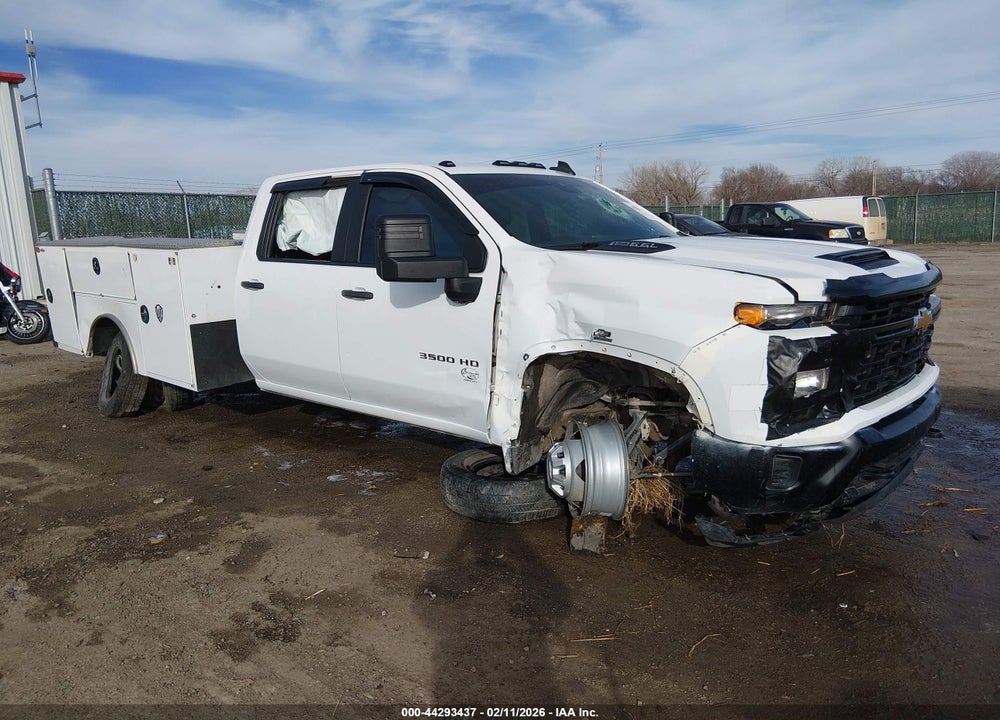 2024 CHEVROLET SILVERADO 3500HD CHASSIS WORK TRUCK VIN: 1GB4WRE7XRF337381